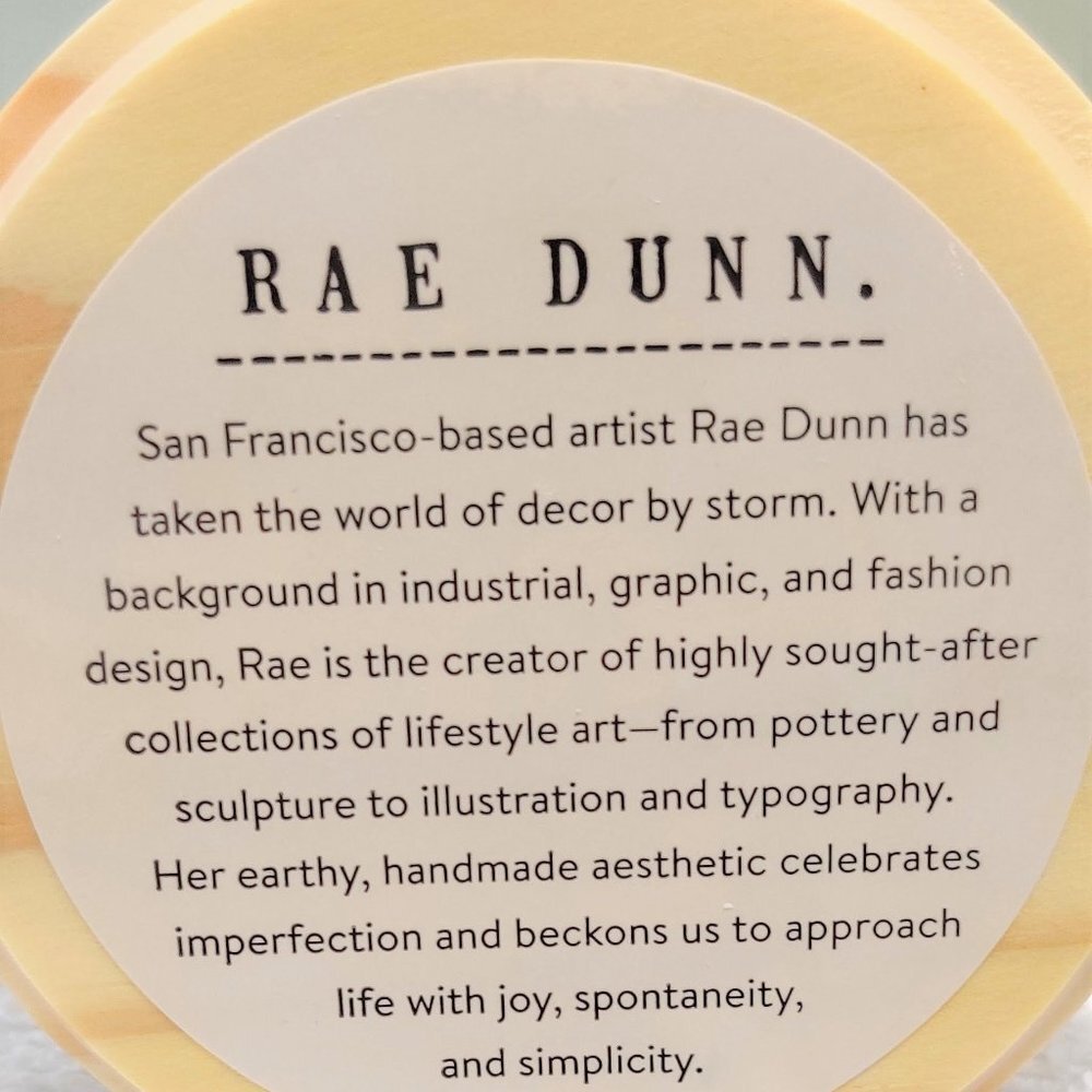 NEW! RAE DUNN “Piña Colada” Scented Candle - Picture 5 of 7